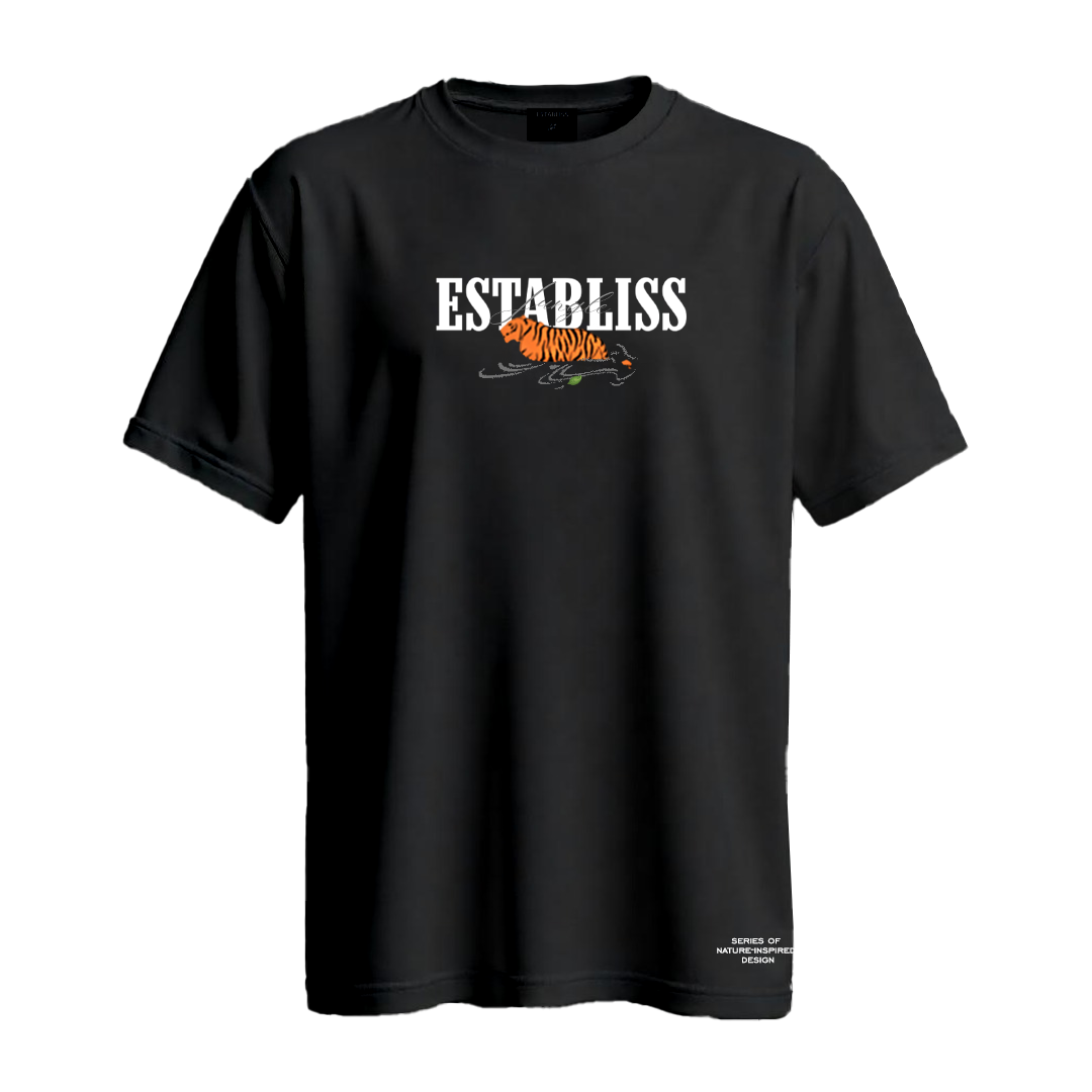 Establiss Tiger T-shirt – Premium Animal Graphic Streetwear