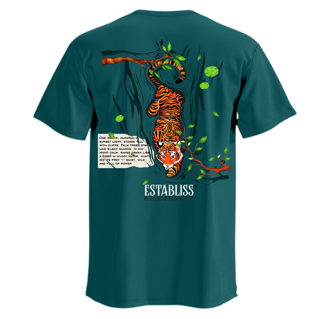 Establiss Tiger T-shirt – Premium Animal Graphic Streetwear