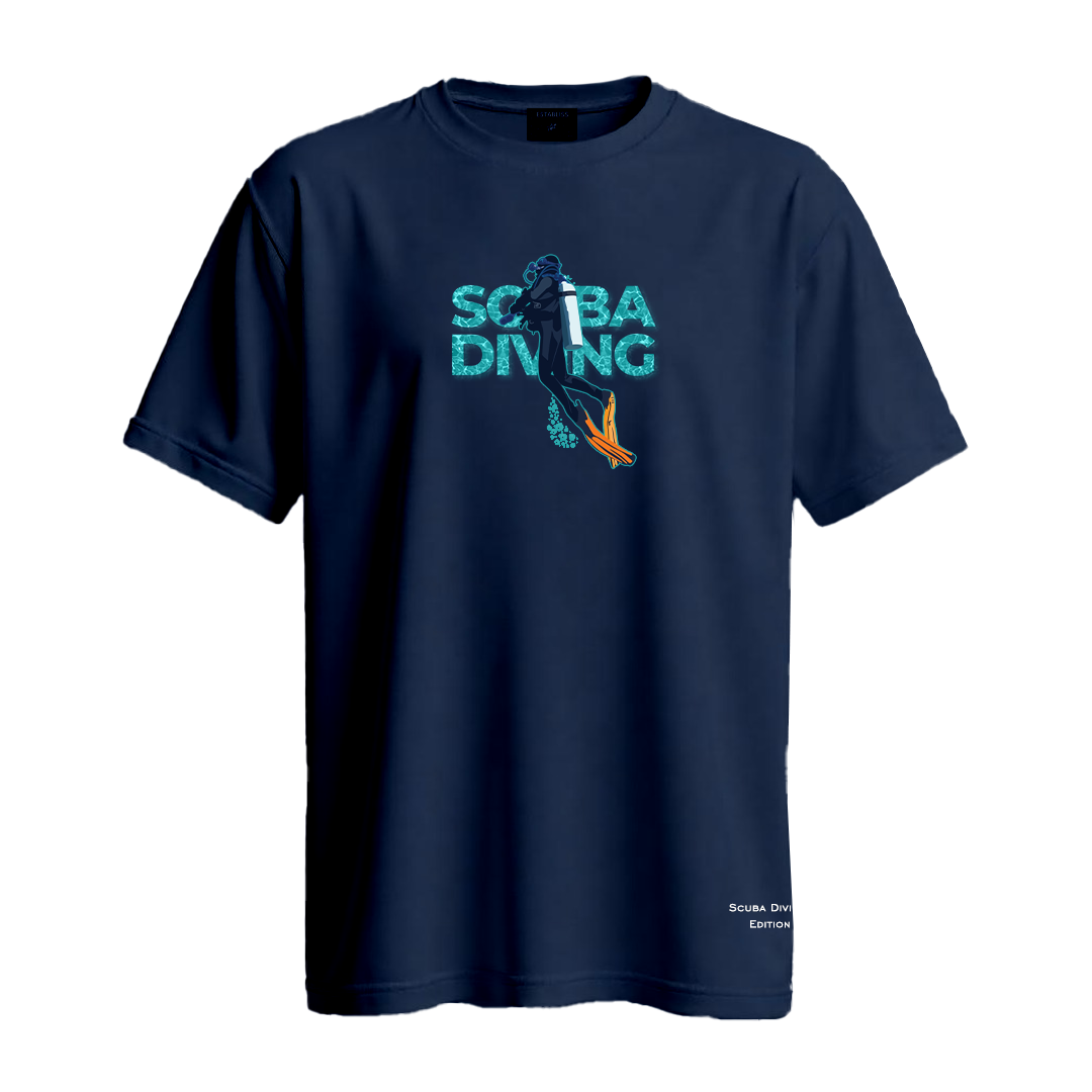 Establiss Scuba Diving T-shirt – Premium Ocean Adventure Inspired Streetwear