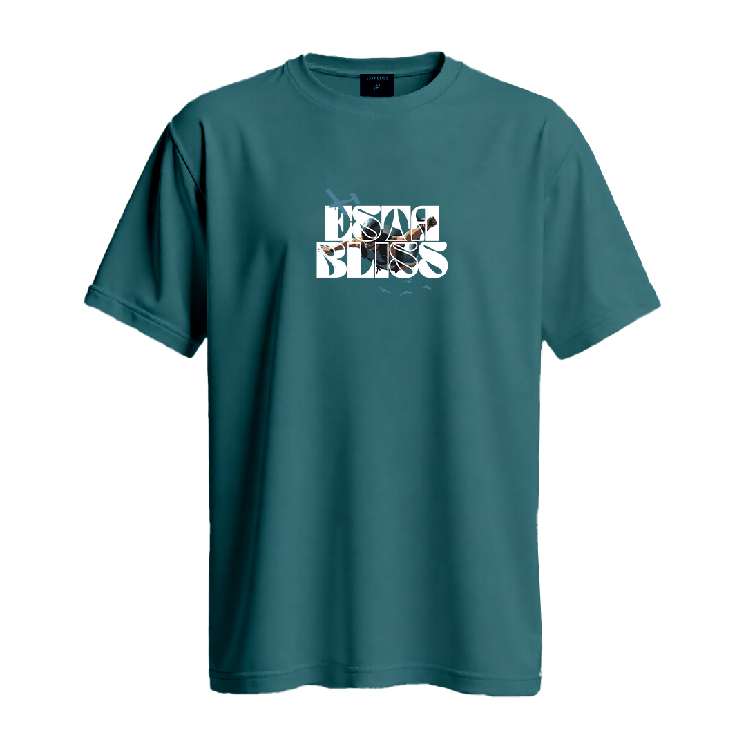 Establiss Sky Diving T-shirt – Premium Adventure Sports Inspired Streetwear