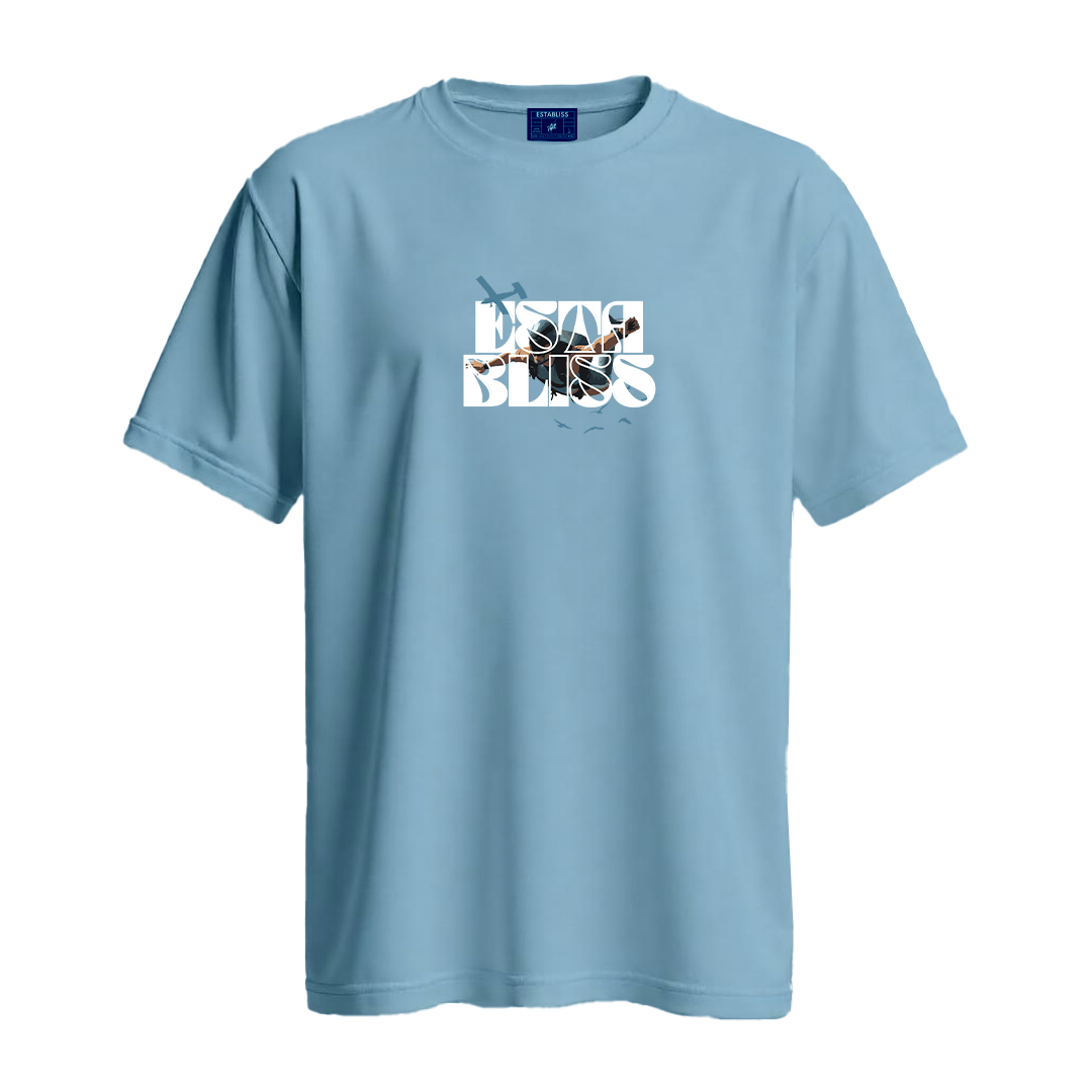 Establiss Sky Diving T-shirt – Premium Adventure Sports Inspired Streetwear