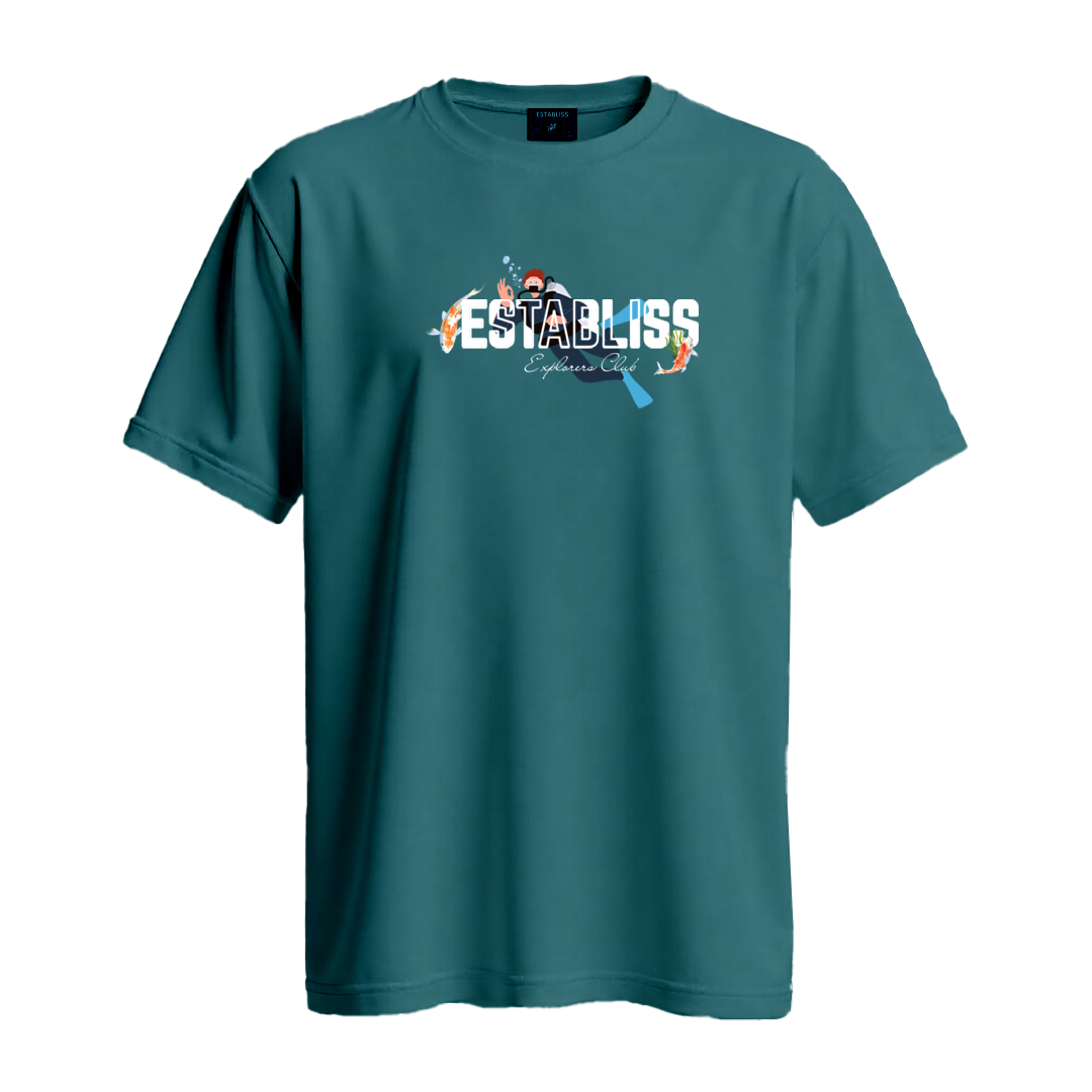 Establiss Into The Blue T-shirt – Premium Ocean Inspired Streetwear