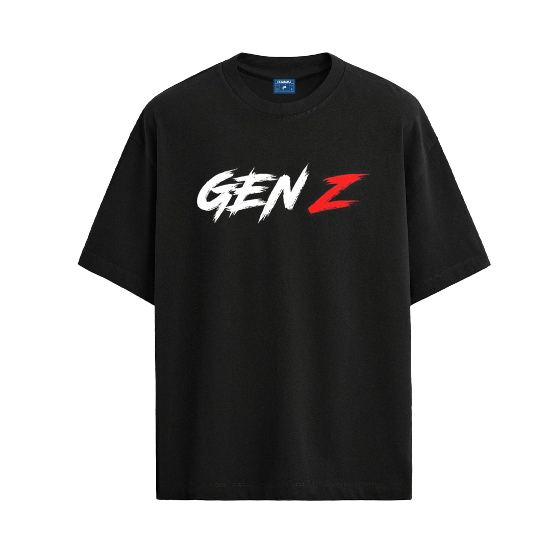 Establiss Gen Z Oversized T-Shirt | Premium Streetwear & Graphic Tee