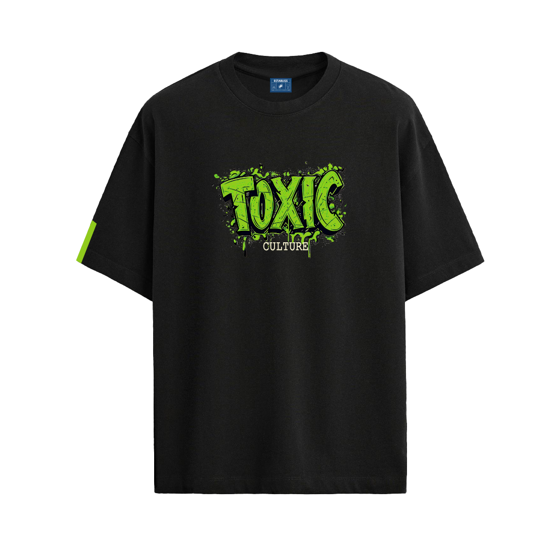 Establiss Toxic Culture Oversized T-shirt