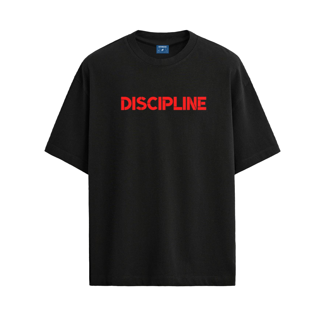 Establiss Discipline Oversized T-Shirt | Premium Streetwear & Graphic Tee