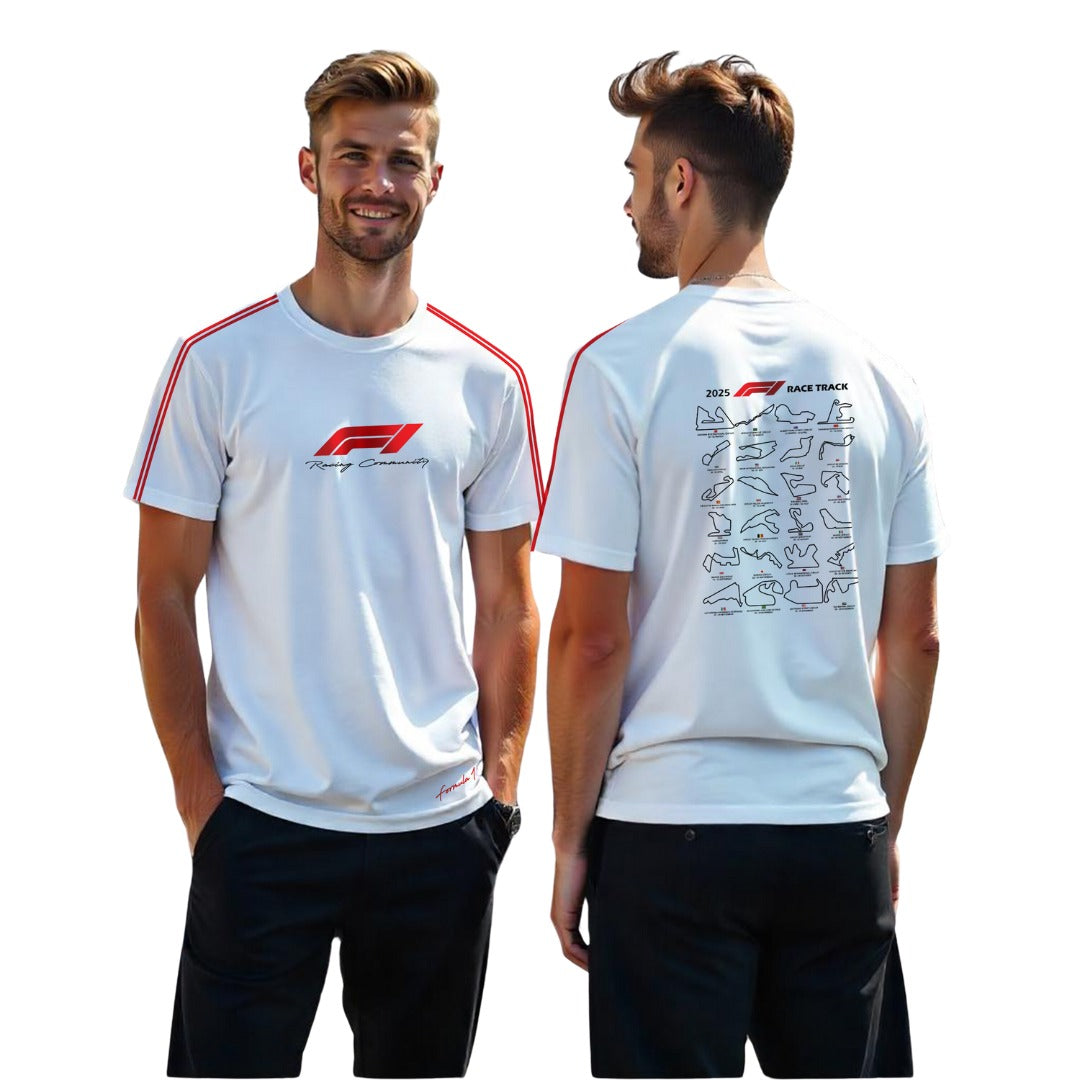 Establiss F1 Race Track T-Shirt | Premium Motorsport & Formula 1 Streetwear