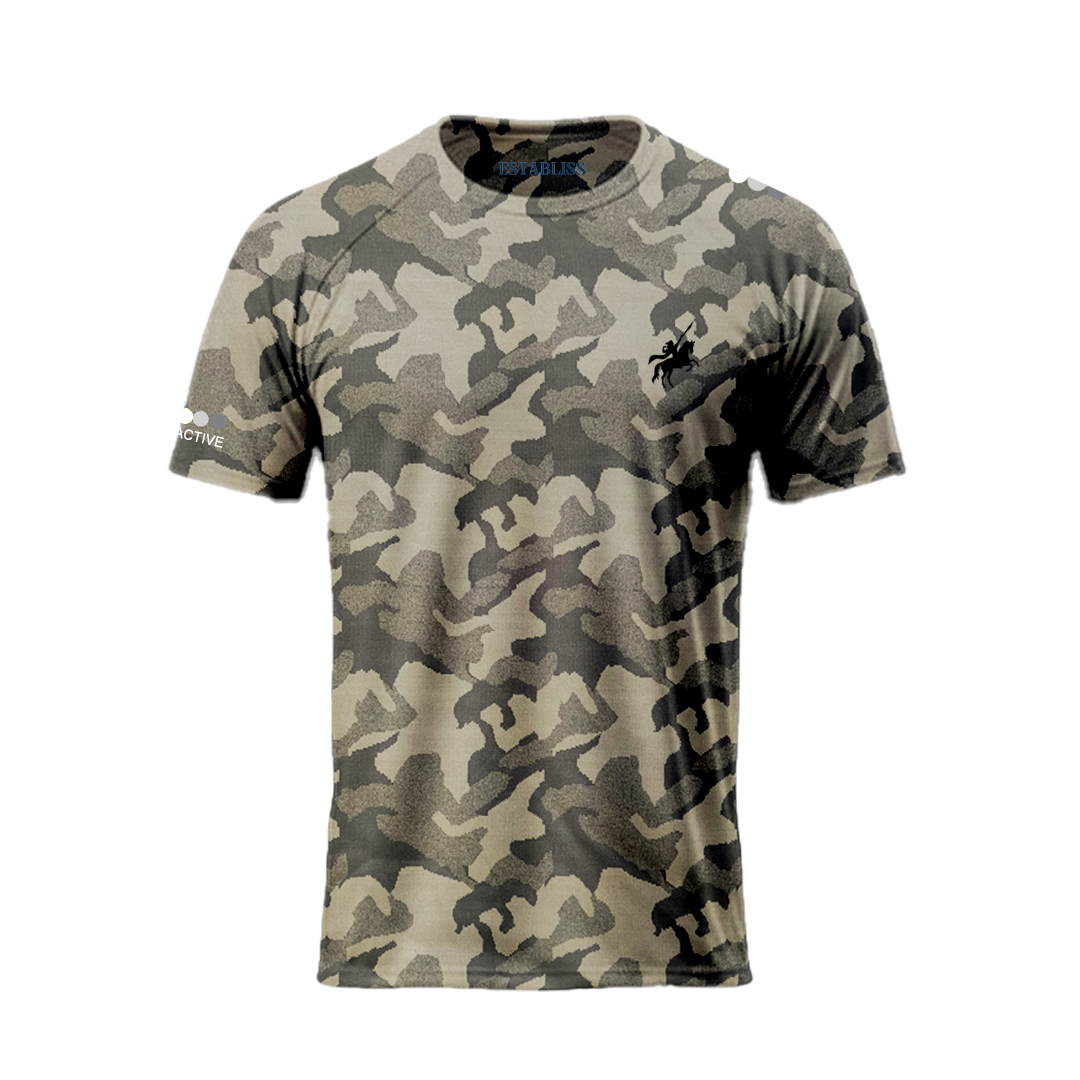 Establiss Camo Active T-shirt