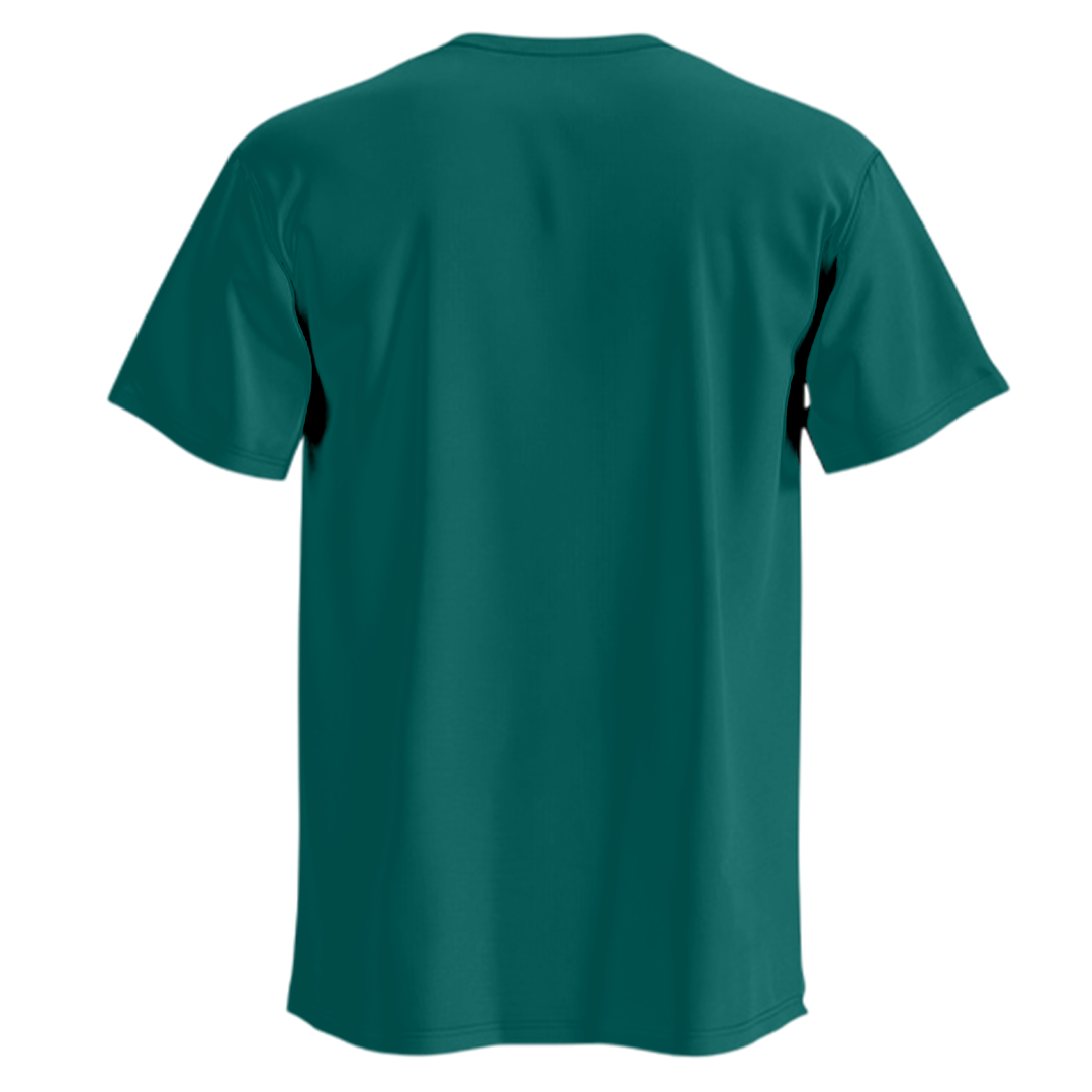 Aqua Teal T-shirt |Ultra Premium Fabric|240 GSM| Cotton French Terry| Regular Fit| Men& Women|