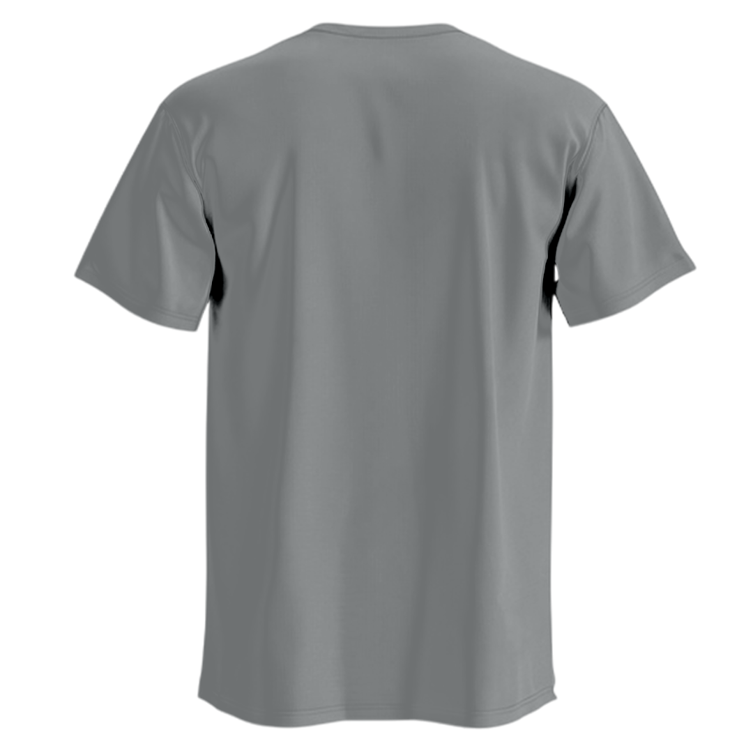 Grey T-shirt |Ultra Premium Fabric|240 GSM| Cotton French Terry| Regular Fit| Men& Women|