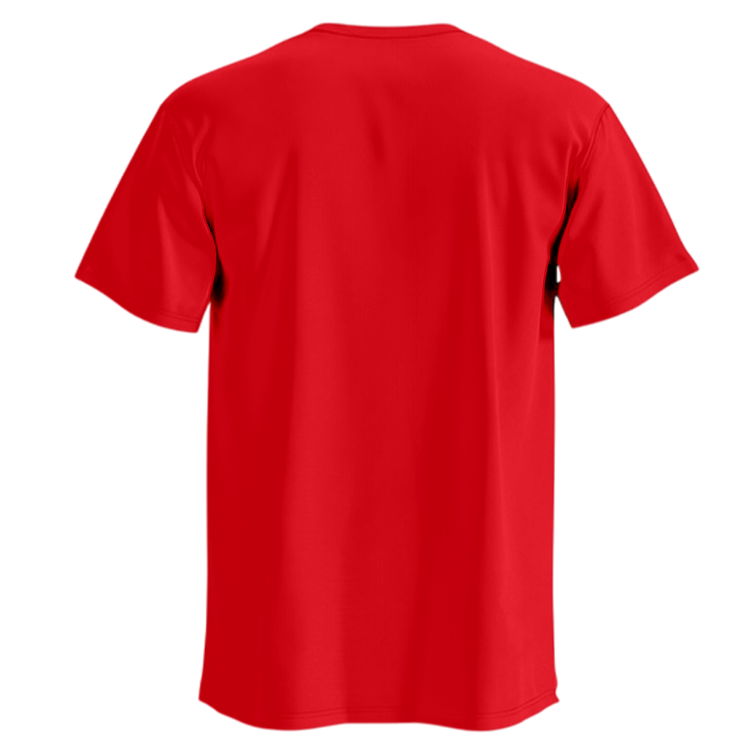 Red T-shirt |Ultra Premium Fabric|240 GSM| Cotton French Terry| Regular Fit| Men& Women|