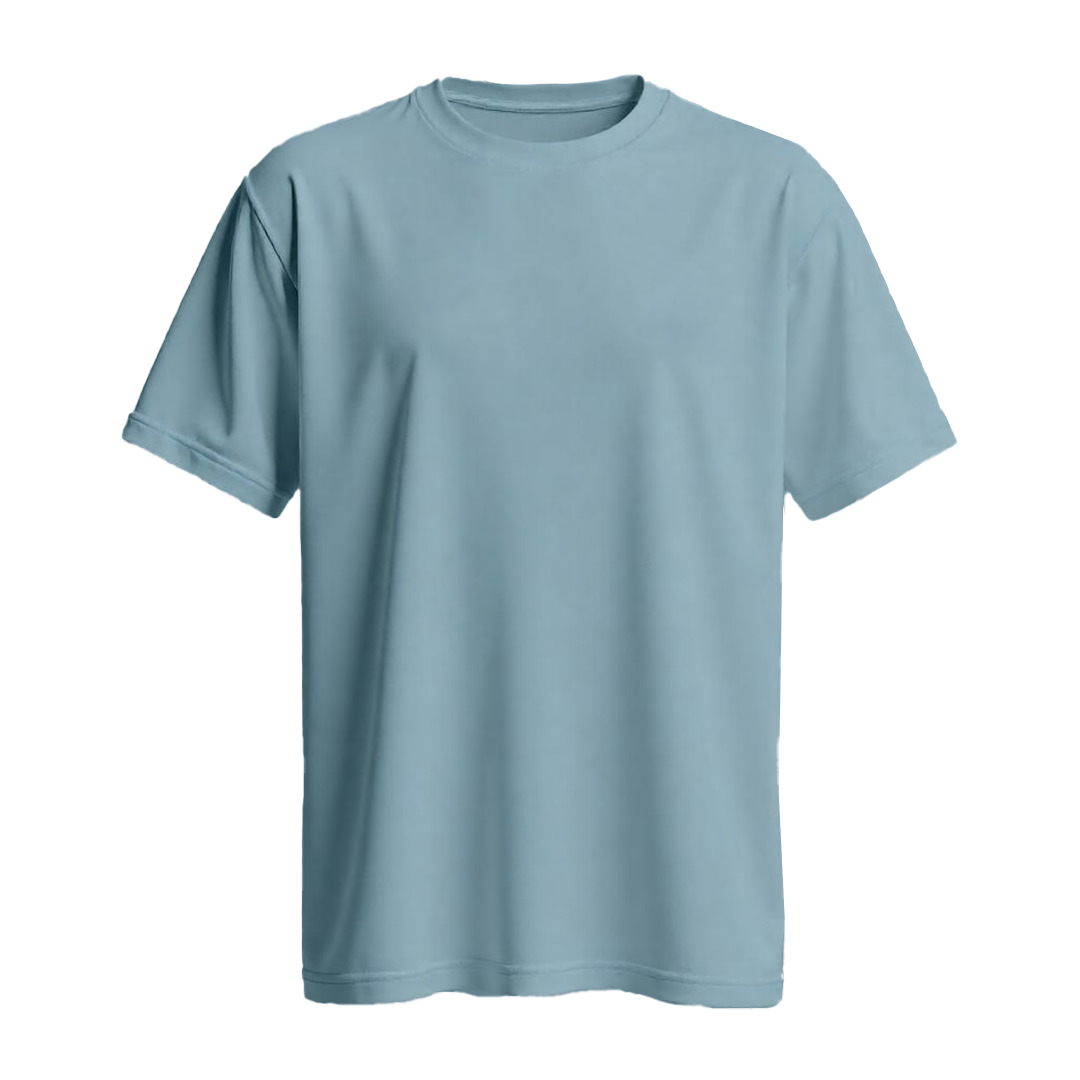 Shark Grey T-shirt |Ultra Premium Fabric|240 GSM| Cotton French Terry| Regular Fit| Men& Women|