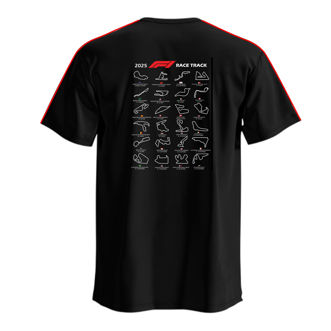 Establiss F1 Race Track T-Shirt | Premium Motorsport & Formula 1 Streetwear