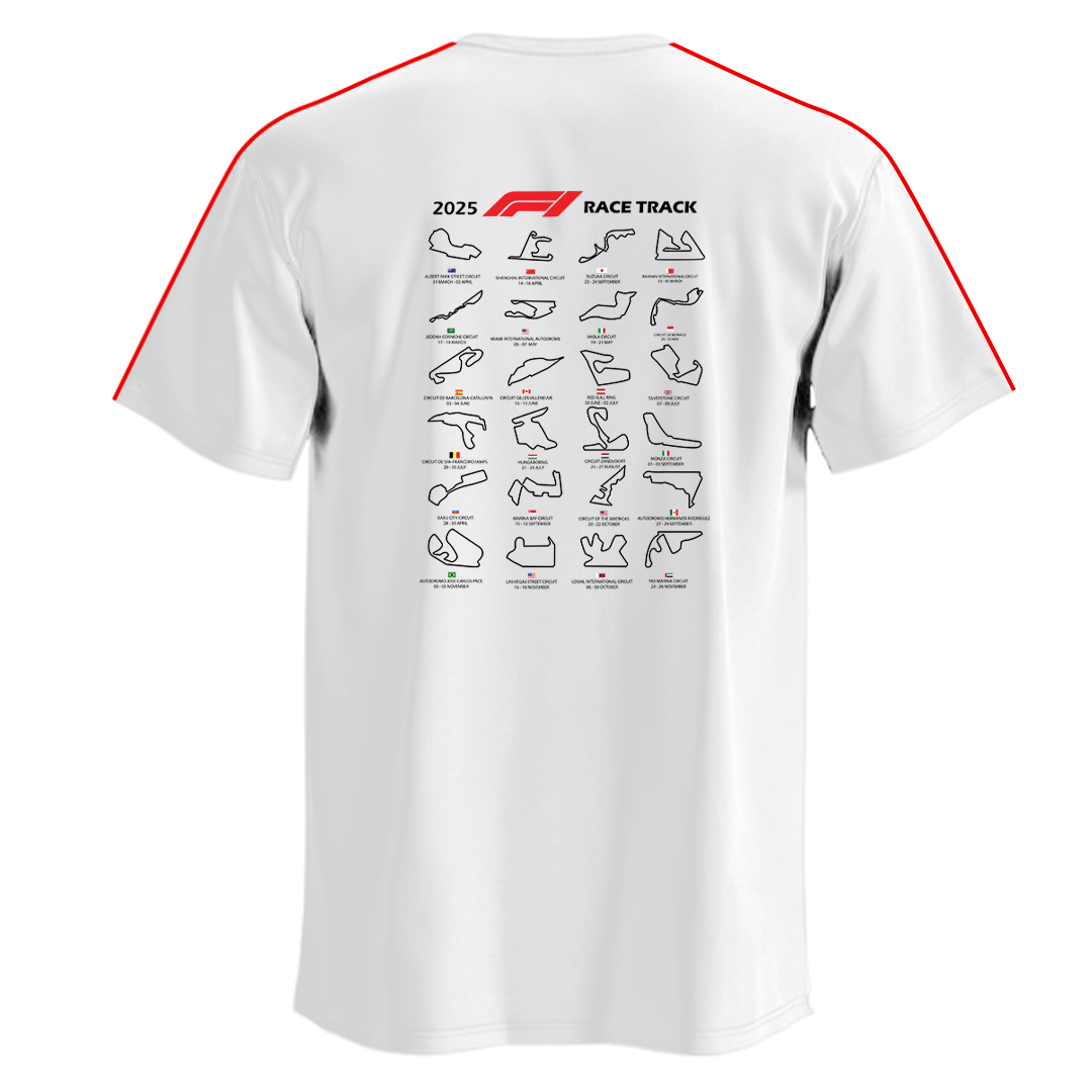 Establiss F1 Race Track T-Shirt | Premium Motorsport & Formula 1 Streetwear