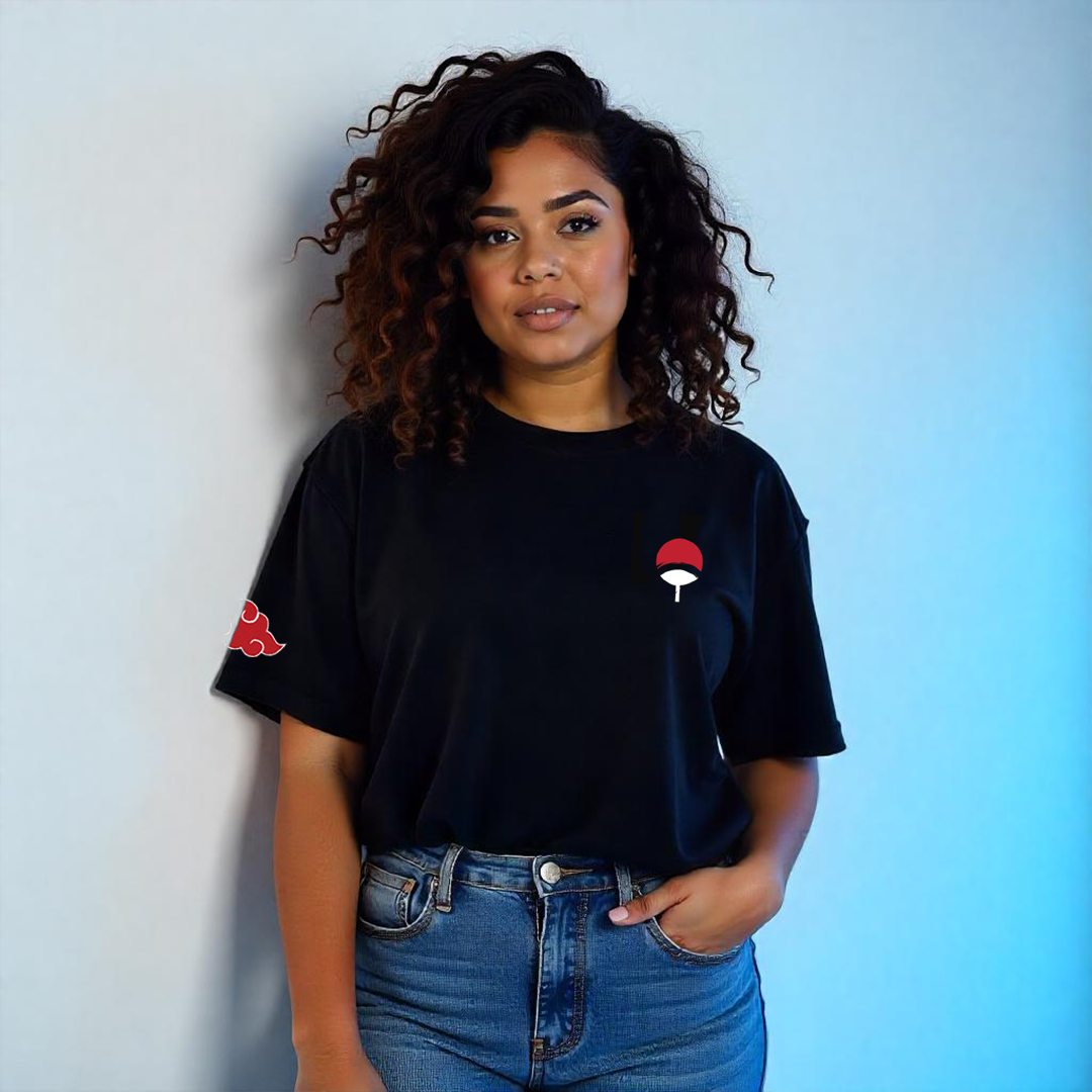 Establiss Itachi Oversized Black T-shirt
