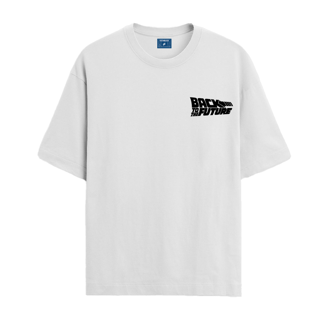 Establiss Oversized Back To The Future T-shirt