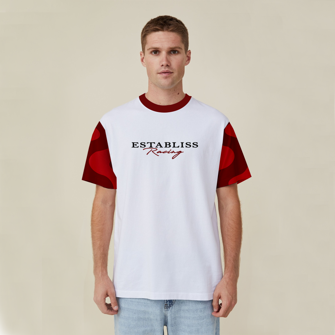 Establiss Oversized Ferrari Charles Leclerc F1 Jersey | Premium Racing & Motorsport Streetwear