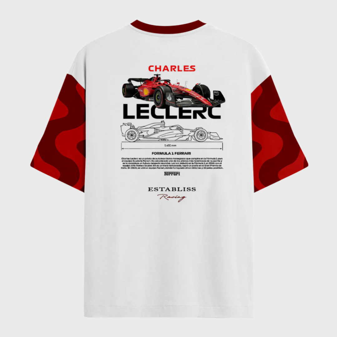 Establiss Oversized F1-Ferrari Charles Jersey