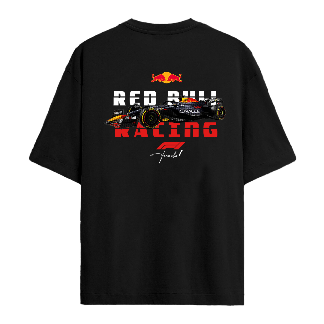 Establiss Oversized Red Bull Racing Black T-shirt