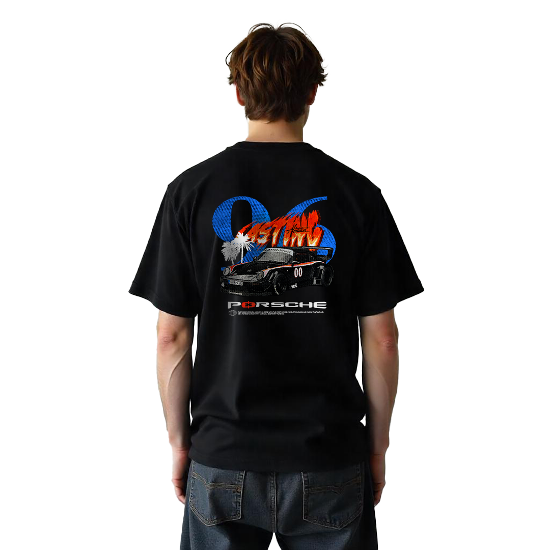 Establiss Oversized Porsche 96 T-Shirt | Premium Classic Car Streetwear