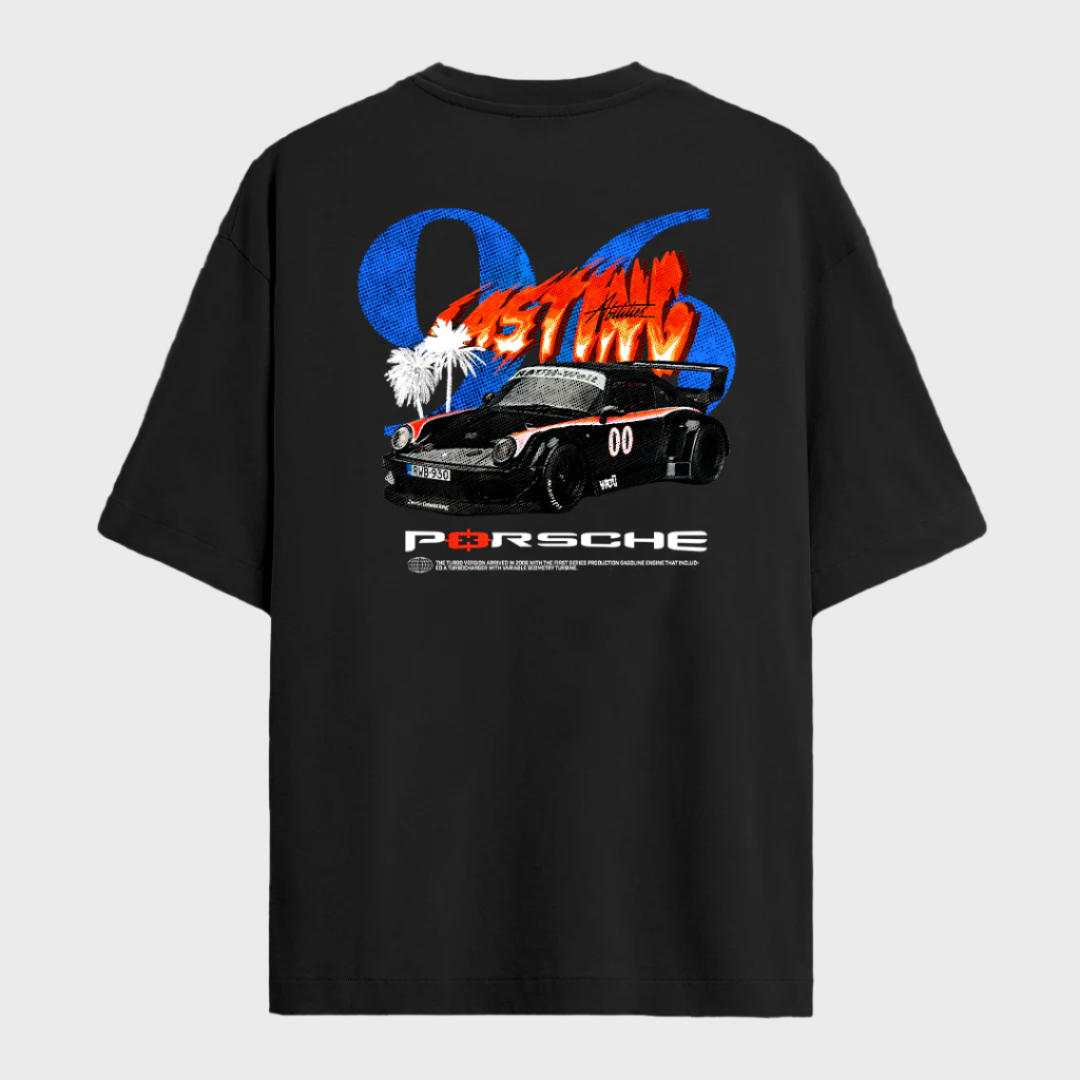 Establiss Oversized Porsche 96 T-Shirt | Premium Classic Car Streetwear