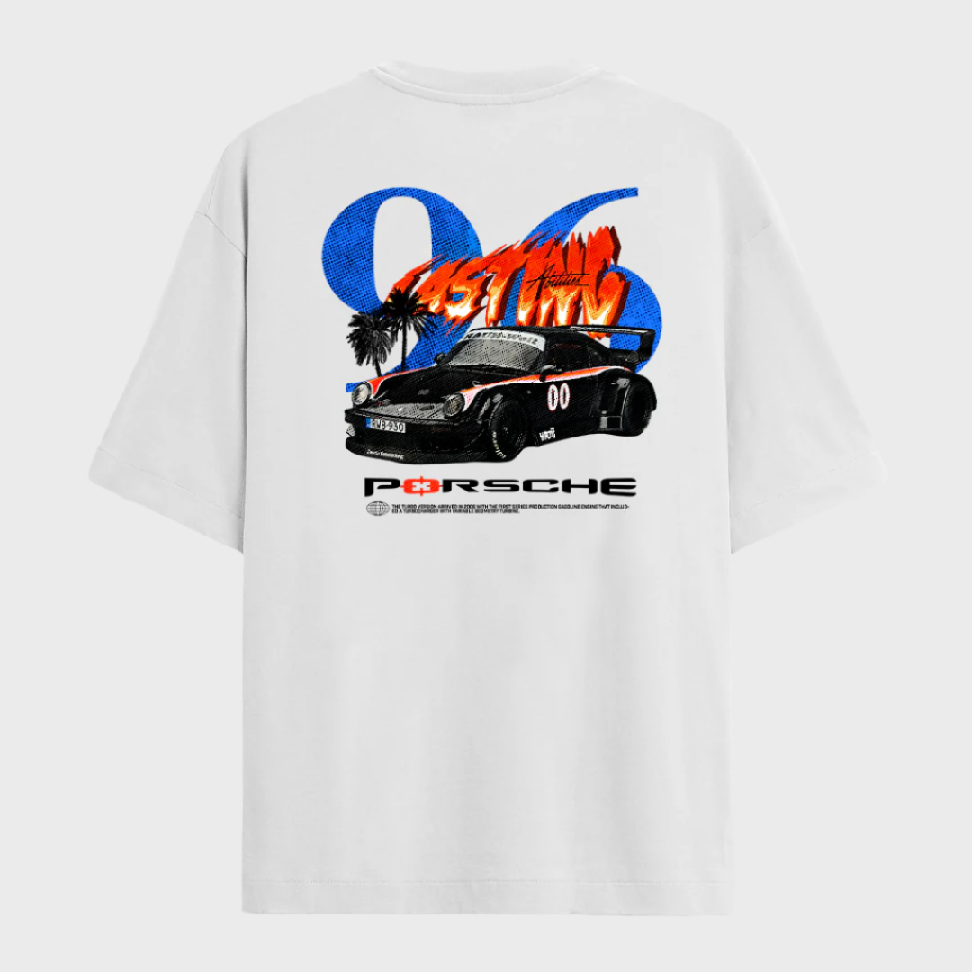 Establiss Oversized Porsche 96 T-Shirt | Premium Classic Car Streetwear