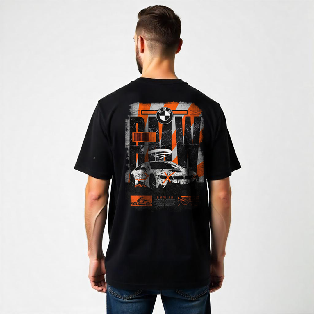 Establiss Oversized BMW Black T-shirt