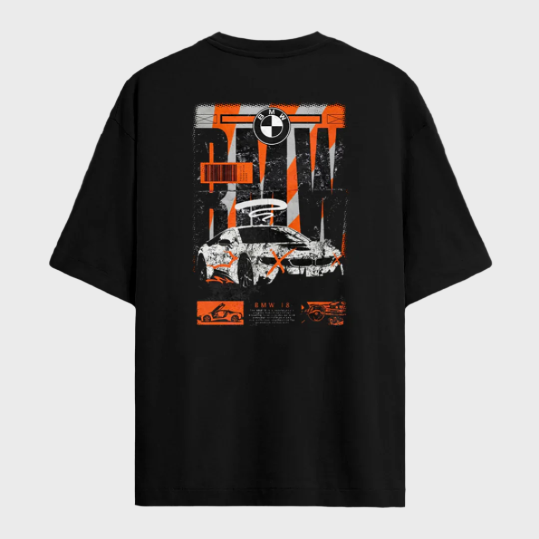 Establiss Oversized BMW Black T-shirt