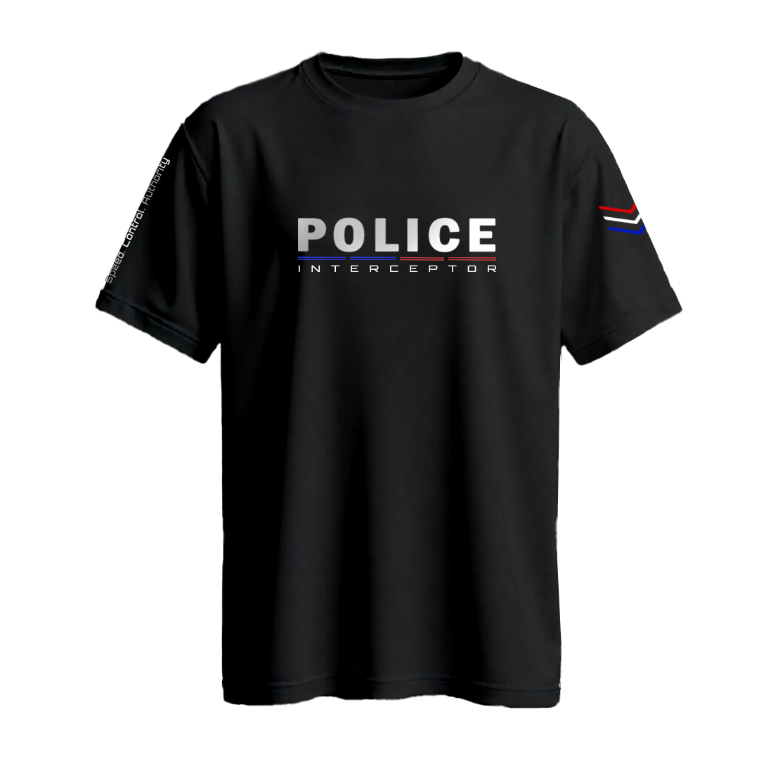 Establiss Police Black T-shirt