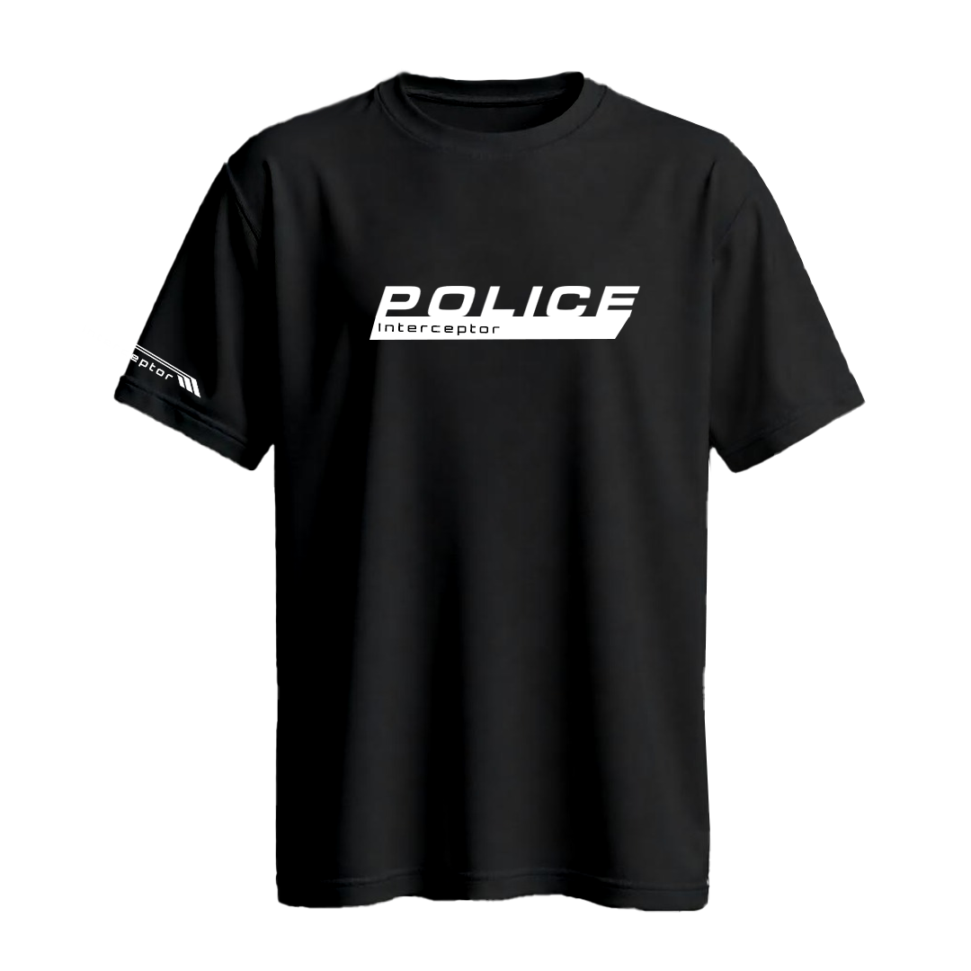 Establiss Police Interceptor Black T-shirt