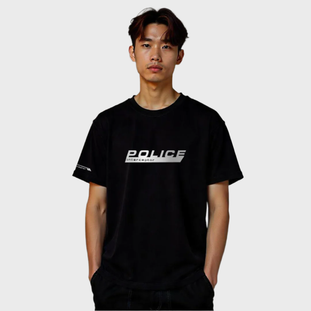 Establiss Police Interceptor Black T-shirt