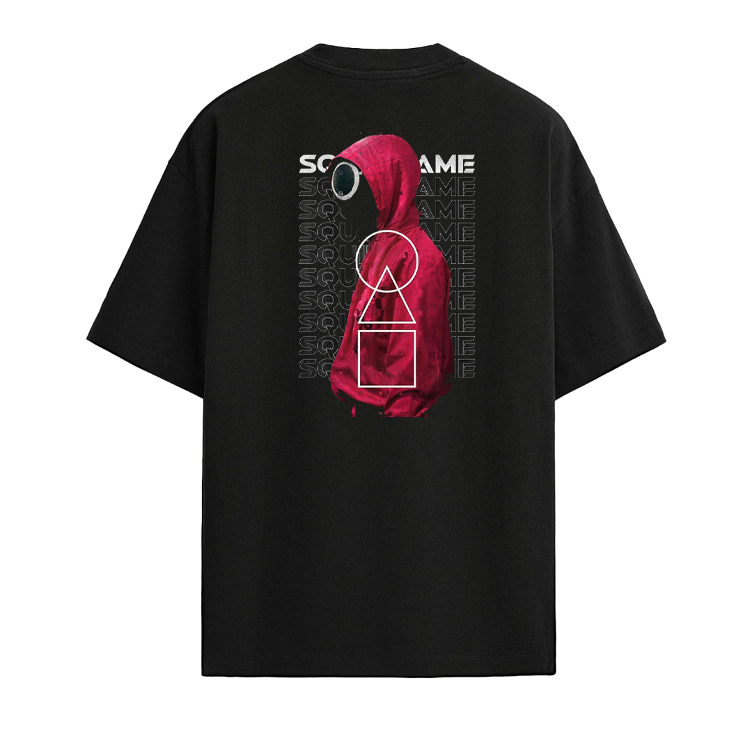 Establiss Squid Game Oversized Black T-shirt