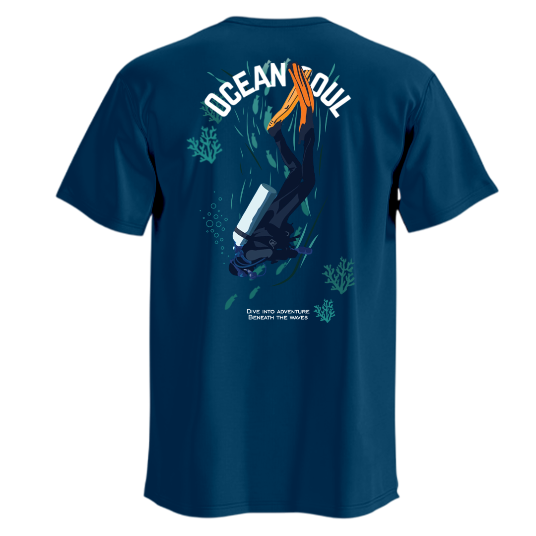 Establiss Ocean Soul T-shirt – Premium Ocean Inspired Graphic Streetwear