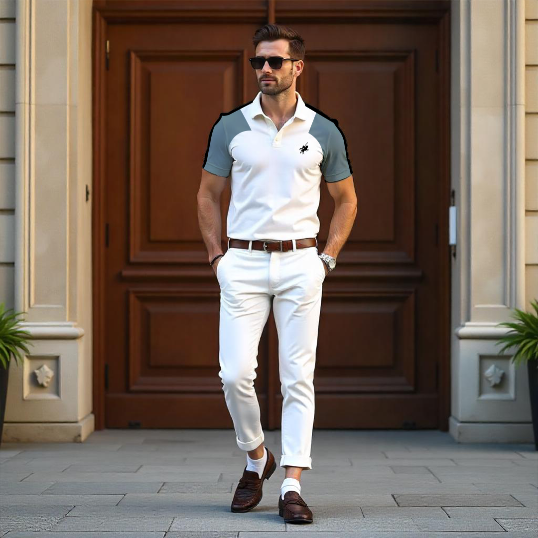 Establiss White Polo