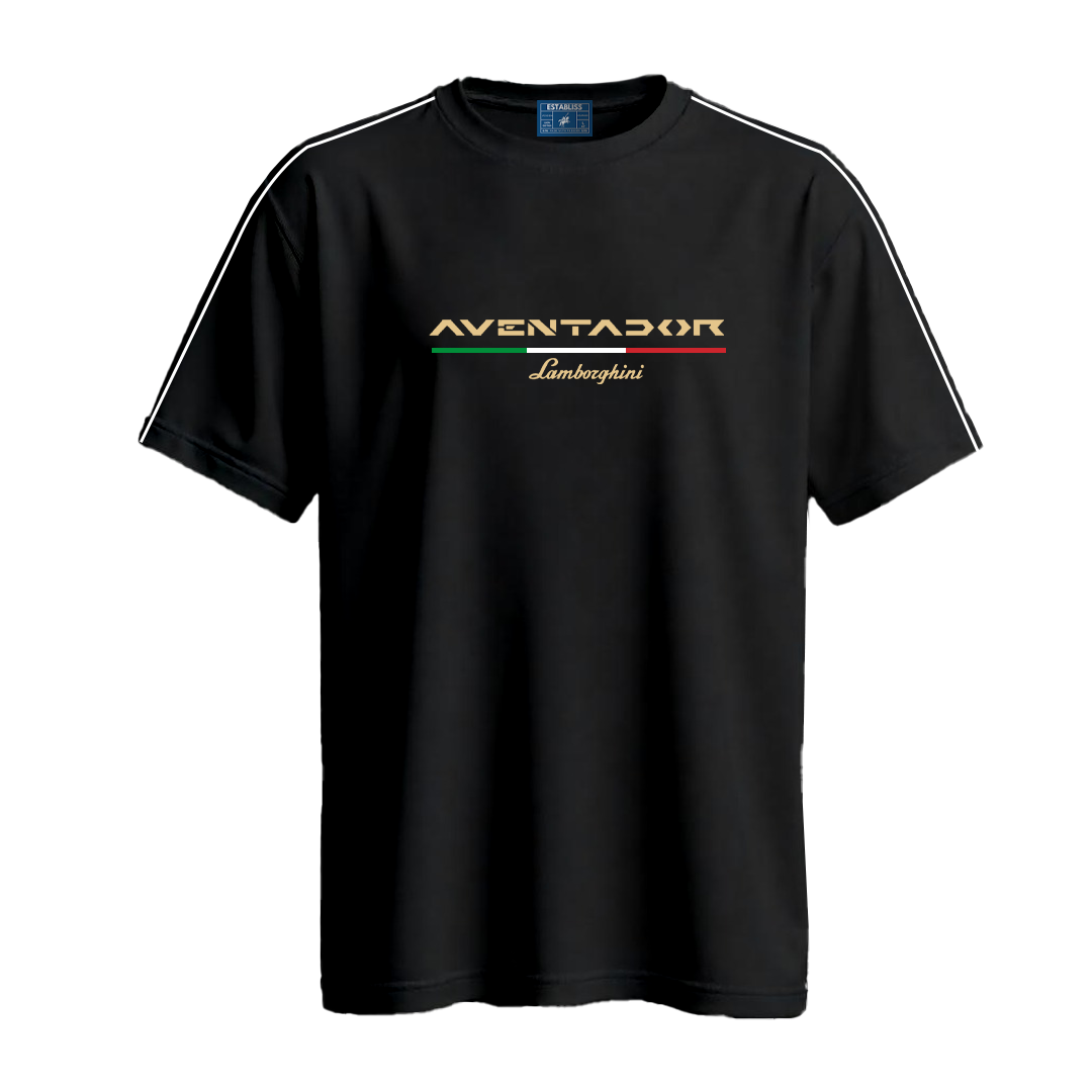 Establiss Lamborghini Aventador Black T-shirt