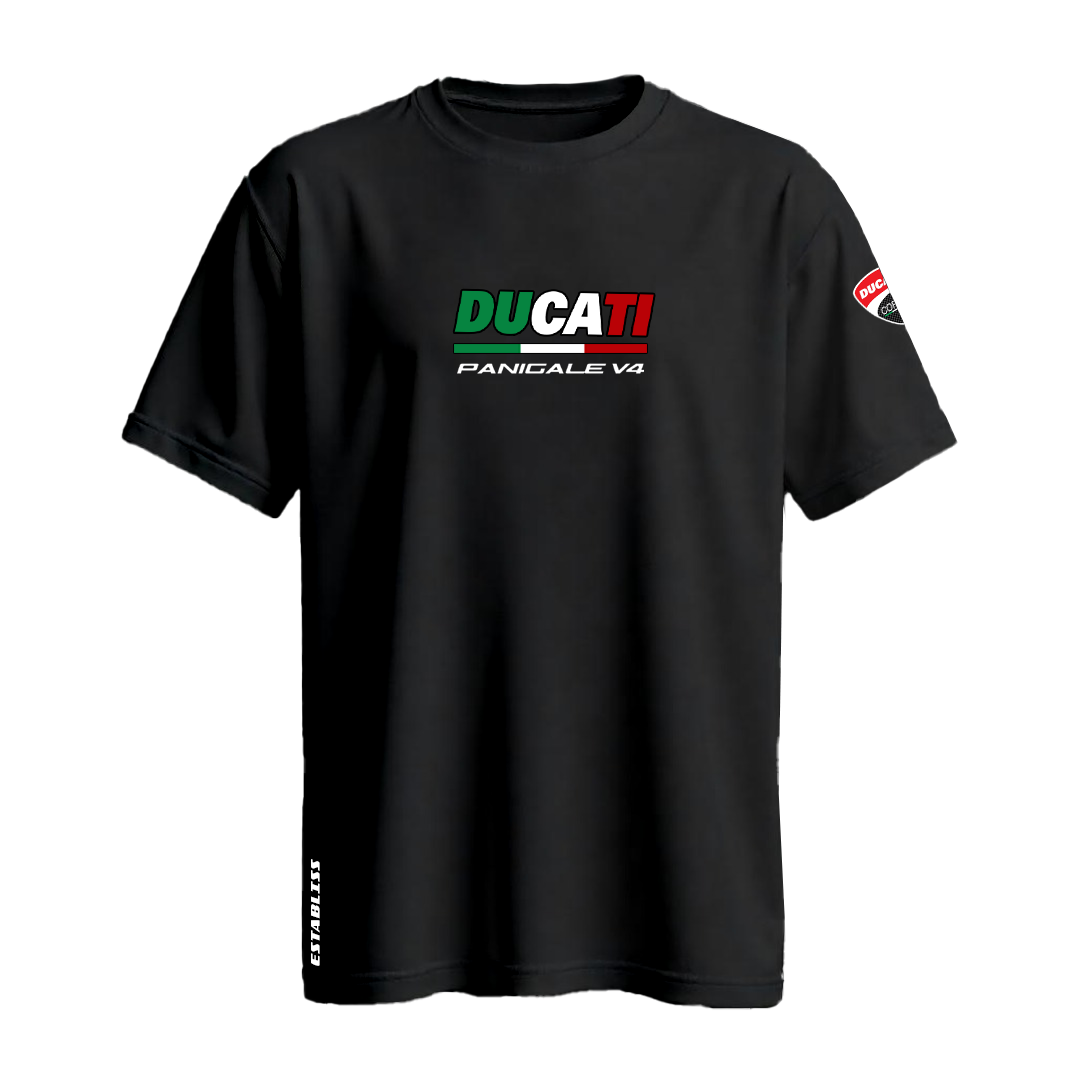 Establiss Ducati Italy Tri-Colors T-Shirt