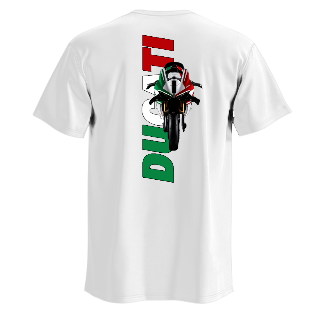 Establiss Ducati Italy Tri-Colors T-Shirt