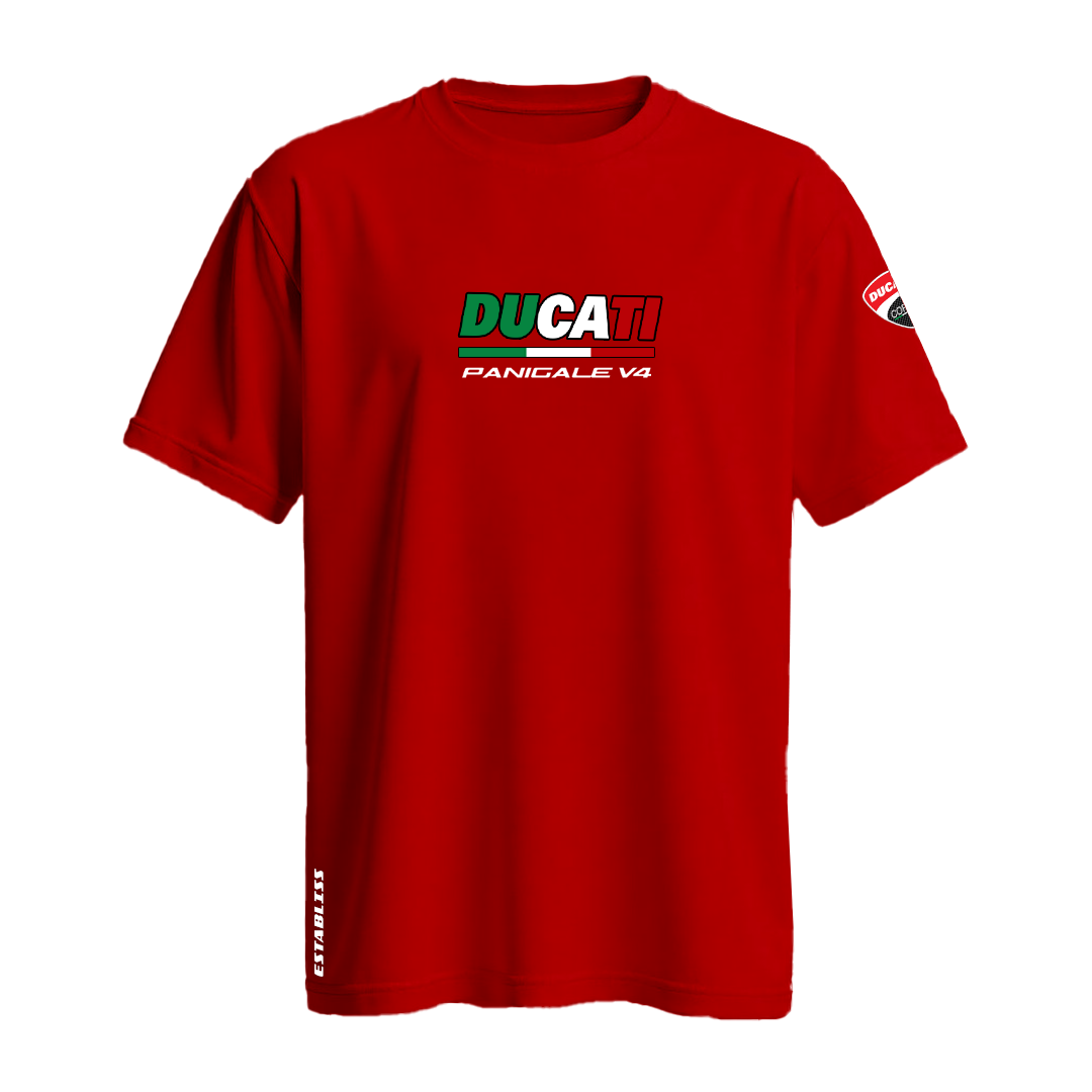 Establiss Ducati Italy Tri-Colors T-Shirt
