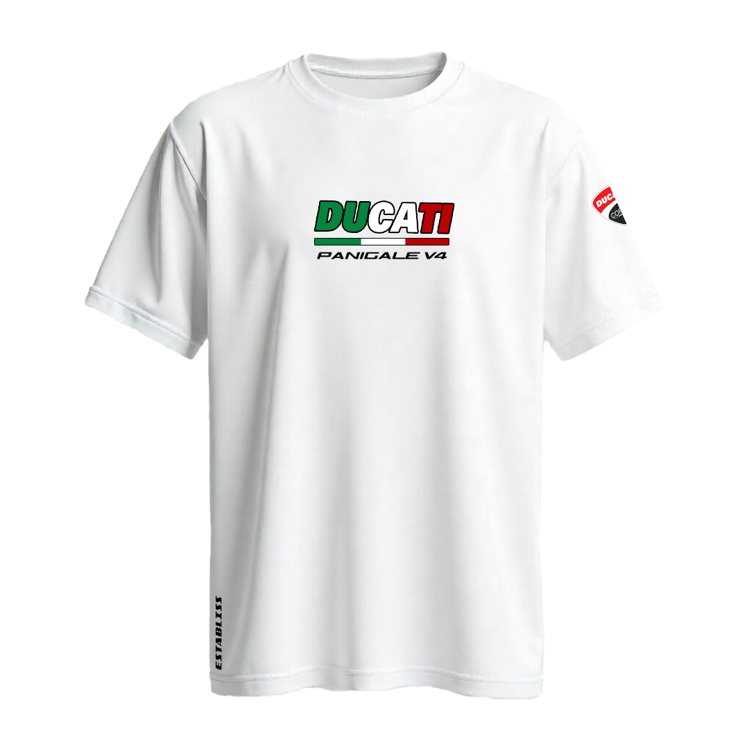 Establiss Ducati Italy Tri-Colors T-Shirt