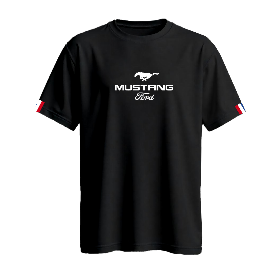 Establiss Ford-Mustang Black T-Shirt