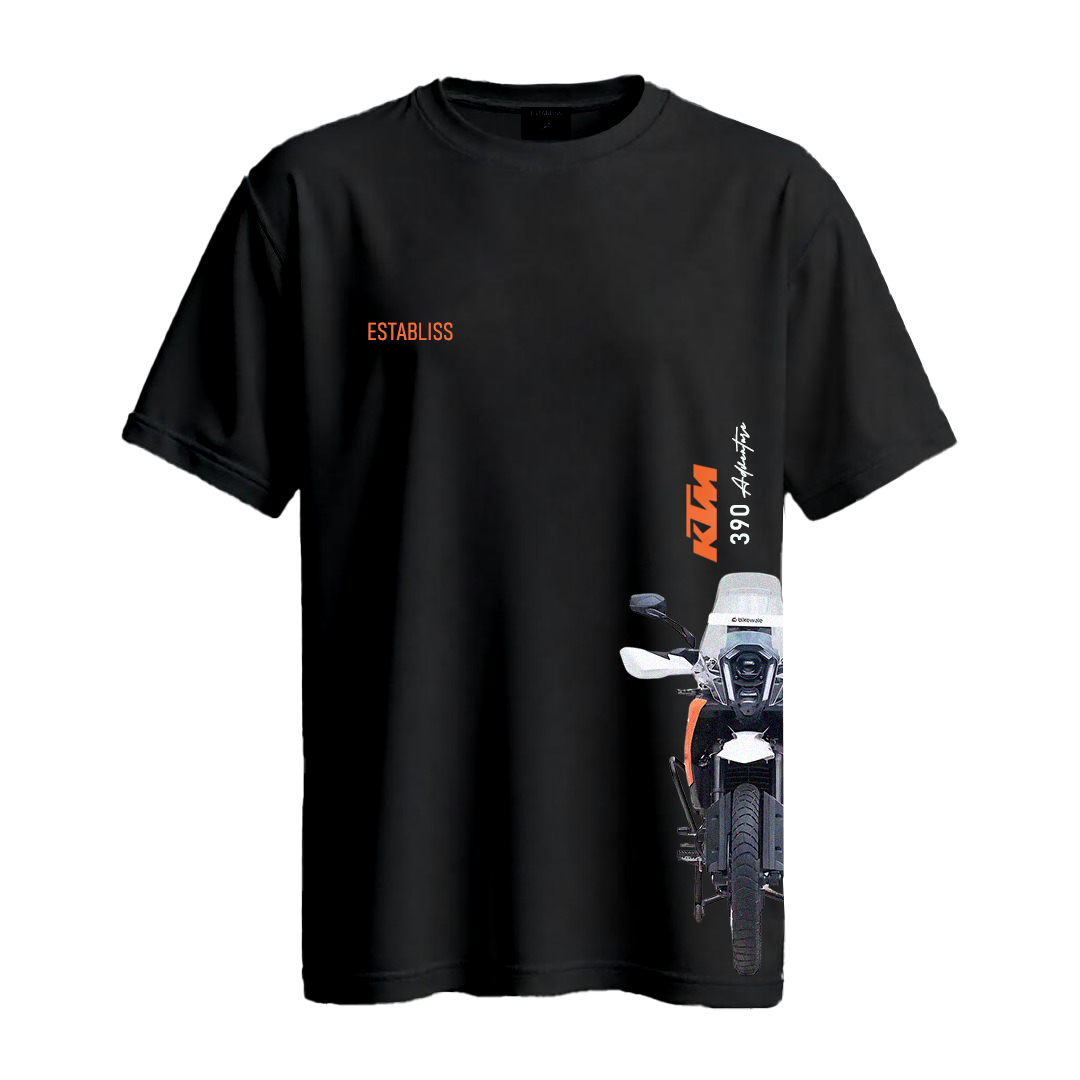 Establiss KTM 390 Adventure T-shirt – Premium Motorcycle Touring Inspired Wear