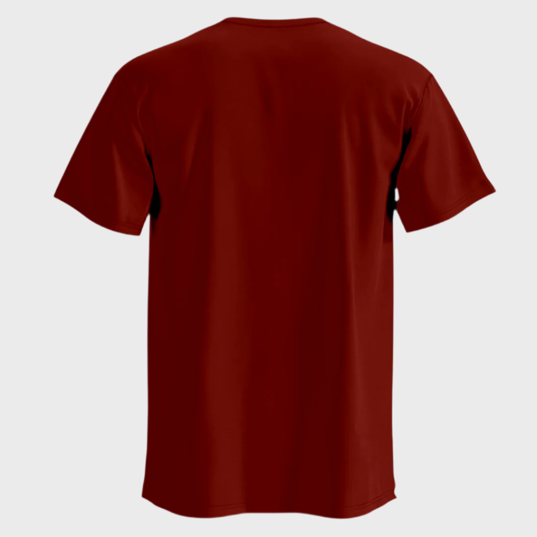 Maroon T-shirt |Ultra Premium Fabric|240 GSM| Cotton French Terry| Regular Fit| Men& Women|