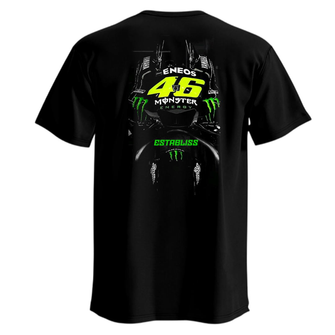Establiss Monster Rossi 46 Black T-Shirt