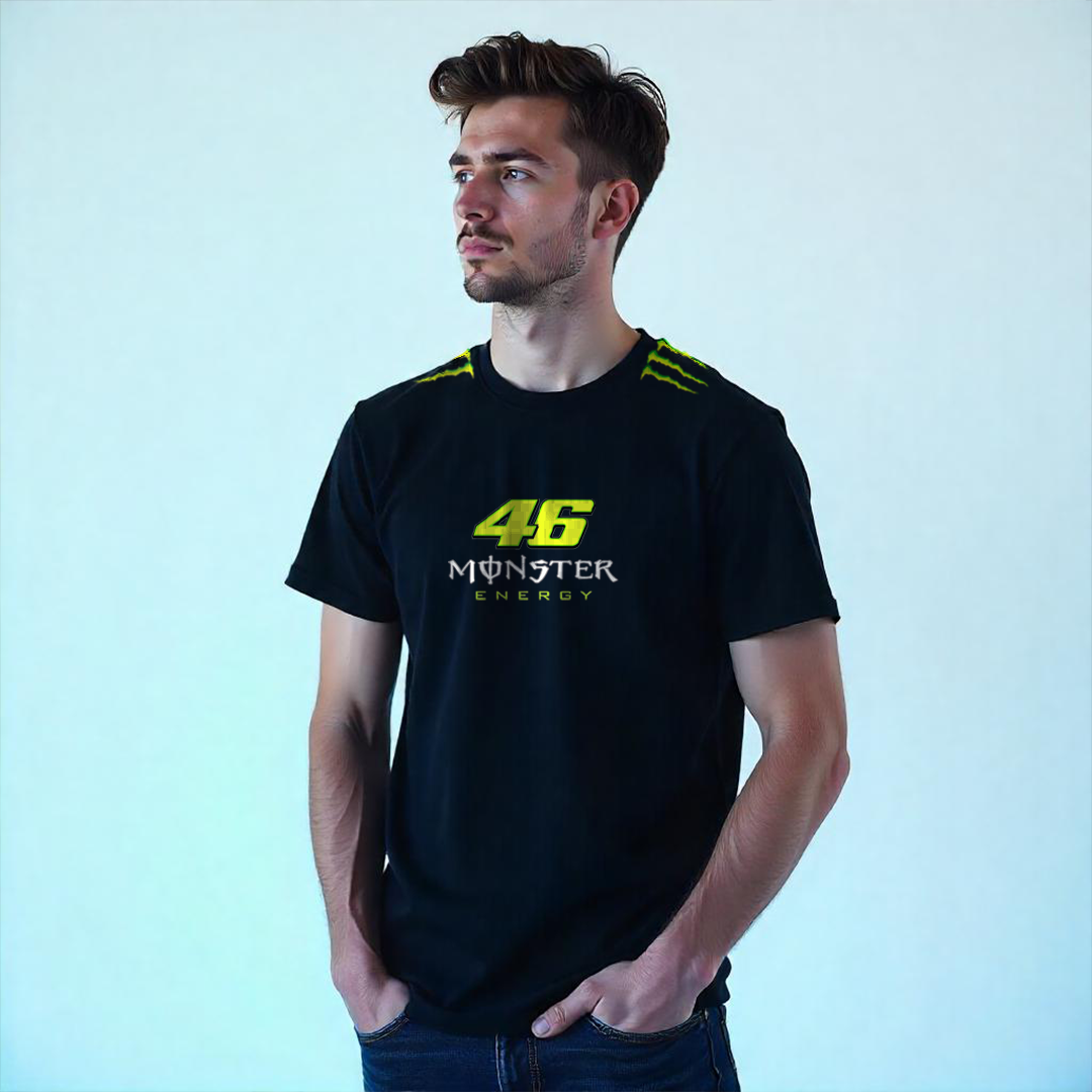 Establiss Monster energy Black T-Shirt
