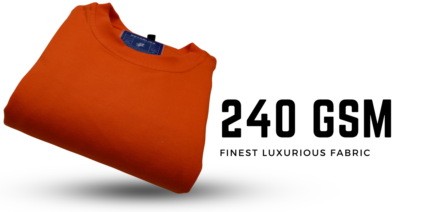 Establiss Pack Of 3 CEO T-shirts- Orange, Aqua Teal, Black