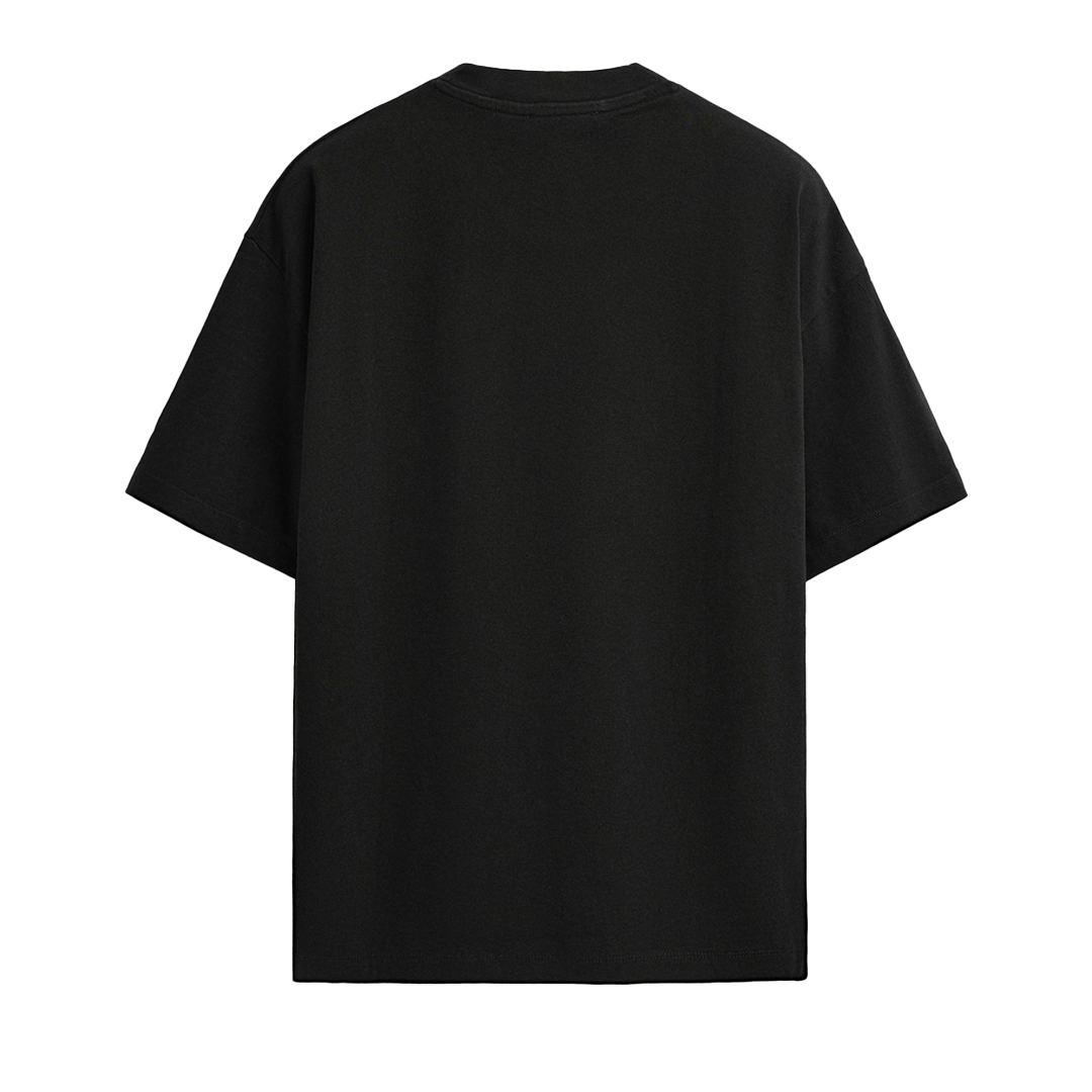 Establiss Unstoppable Spirit Oversized Black T-shirt