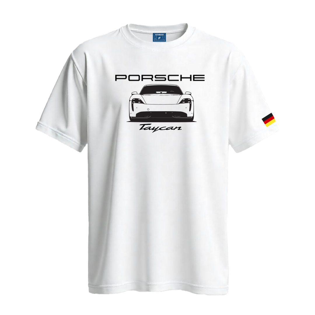 Establiss Porsche Taycan T-Shirt | Premium Electric Car Streetwear