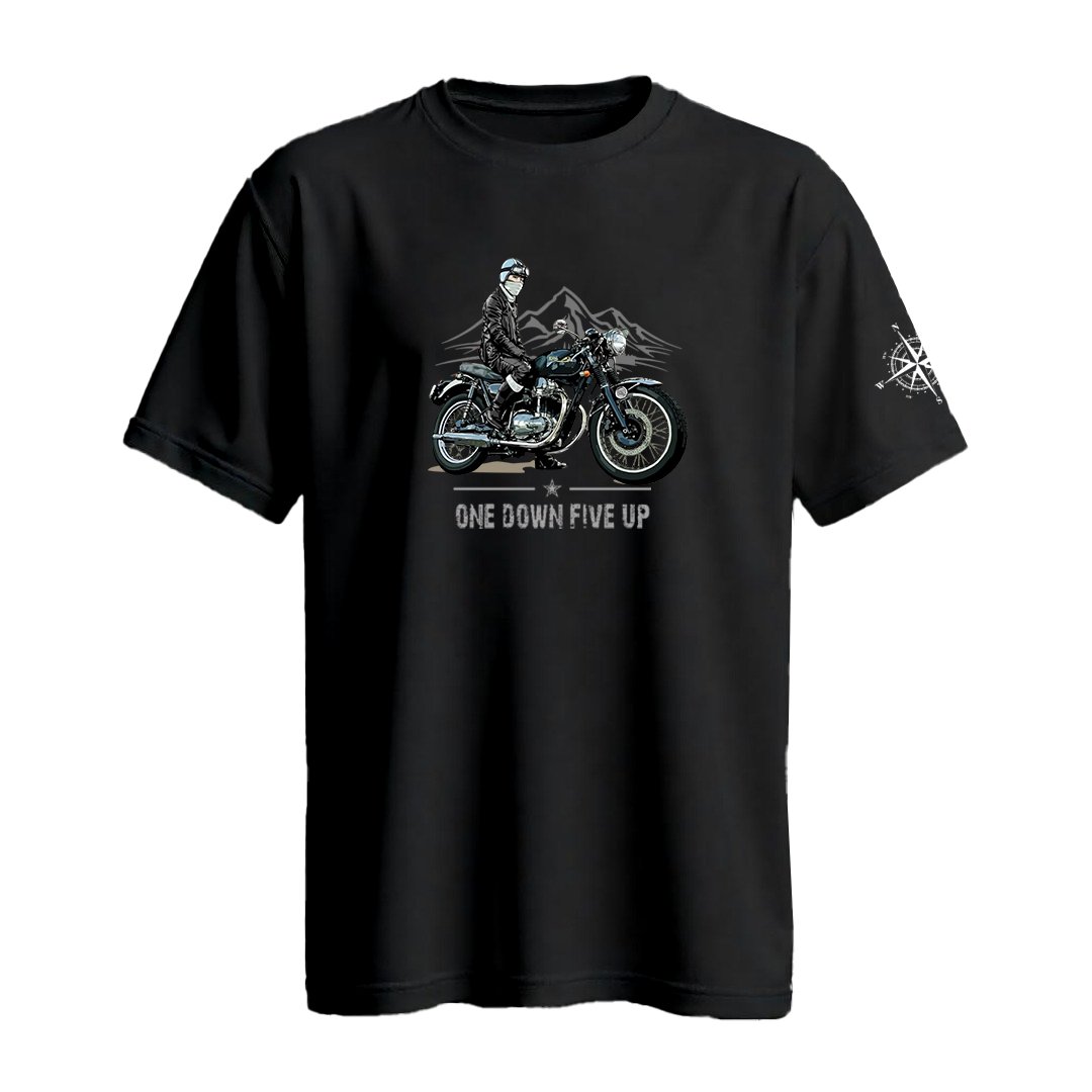 Establiss Royal Enfield Black T-Shirt