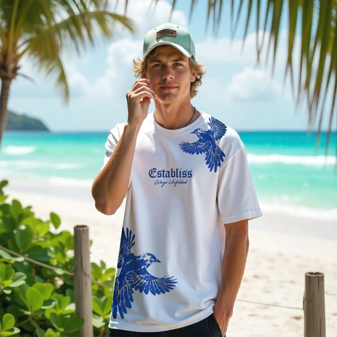 Establiss Wings Unfolded Oversized T-shirt