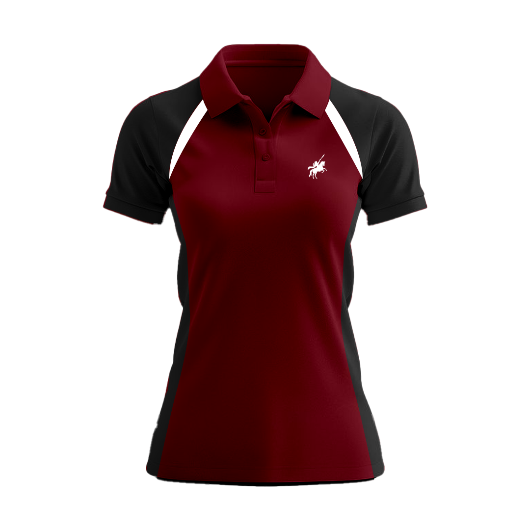 Establiss Logo Maroon Polo
