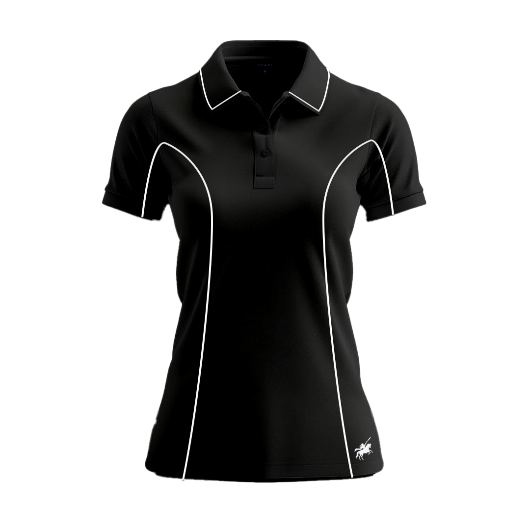 Establiss Women's Black Polo